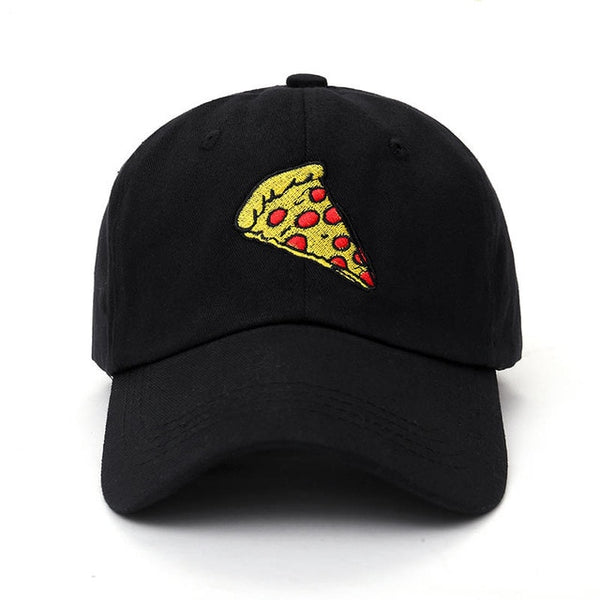 Pizza Embroidered Baseball Cap