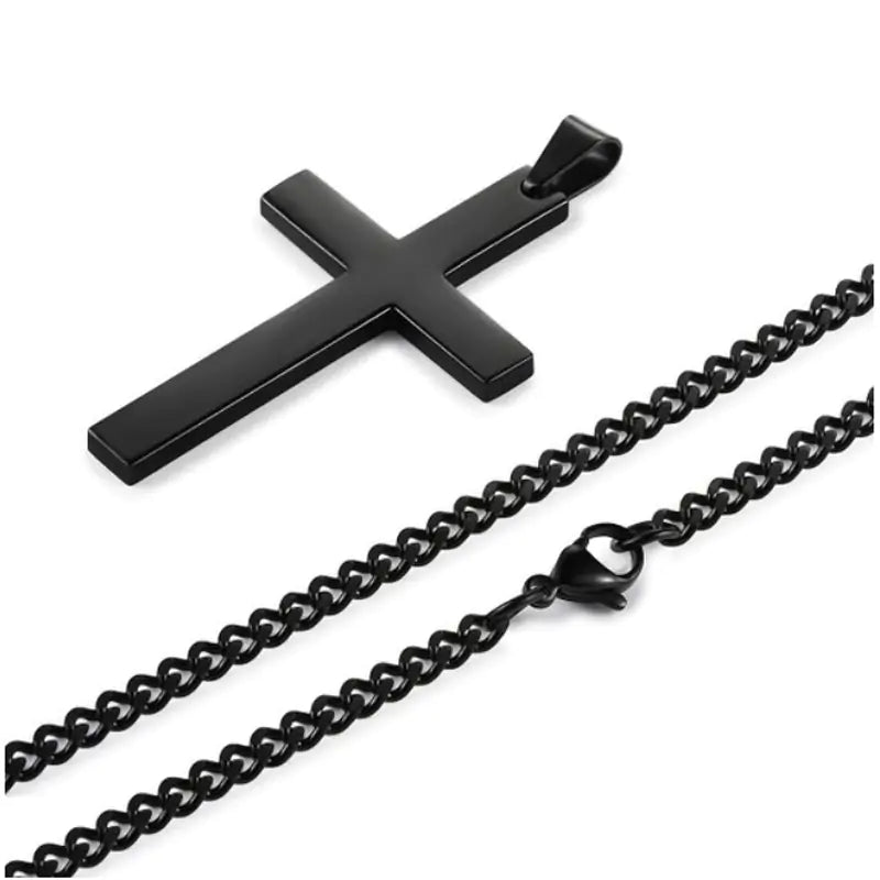 Christian Cross Necklace - Religious Jesus Cross Necklace