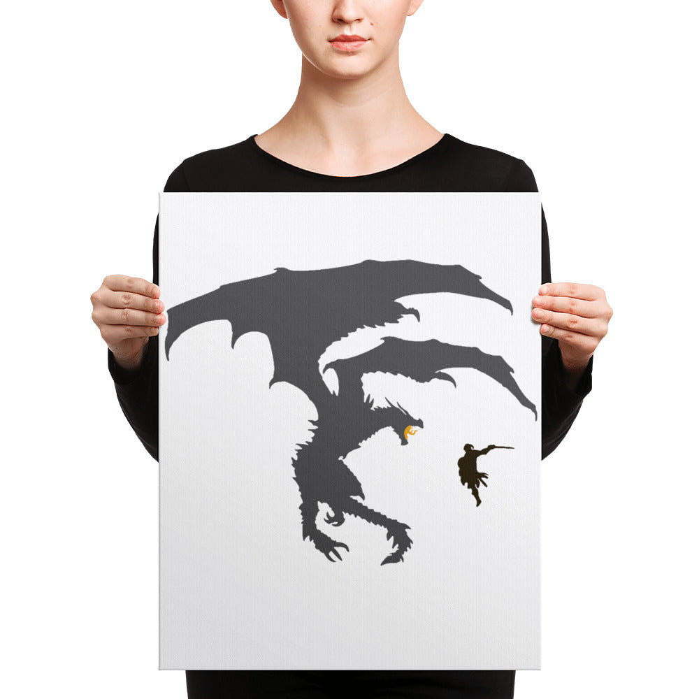 Dragon Fantasy RPG Canvas Print