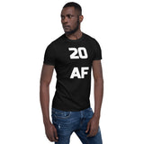 20 AF - 20th Birthday Unisex T-Shirt 20th birthday shirt, 20th birthday shirt ideas, 20th birthday shirt ideas for her