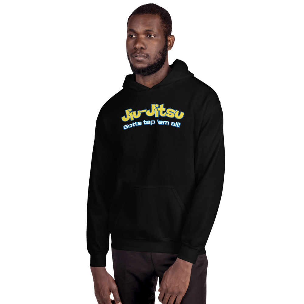 Brazilian Jiu Jitsu Gotta Tap Em All BJJ Unisex Hoodie Secondary image