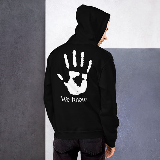 Dark Brotherhood We Know Back Print Unisex Hoodie