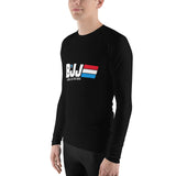 BJJ A Real Jiu Jitsu Hero Men's Brazilian Jiu Jitsu Rash Guard Brazilian Jiu-Jitsu BJJ Brazilian Jiu Jitsu Rash Guard Rashguard