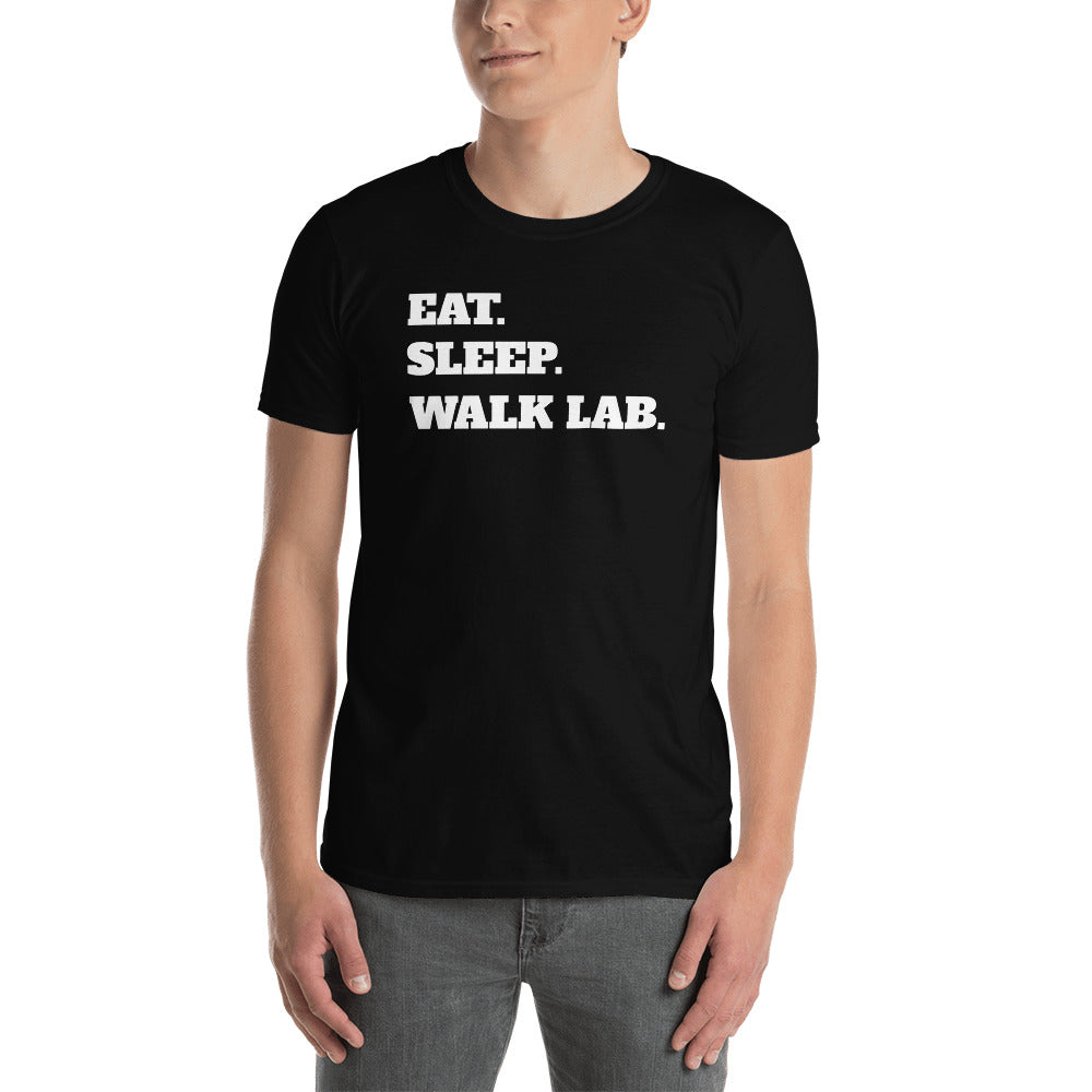 Eat Sleep Walk Lab - Labrador Dog Labradors Dogs Unisex T-Shirt Main image