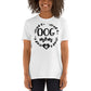 Dog Mom 2 White Unisex T-Shirt