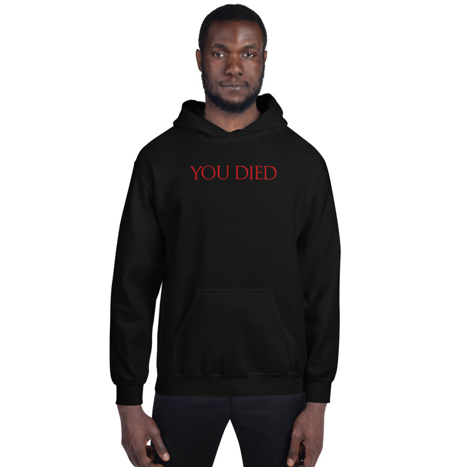 You Died Video Game Unisex Hoodie