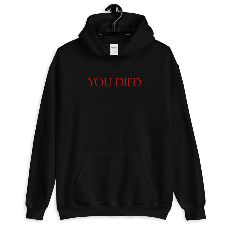 You Died Video Game Unisex Hoodie