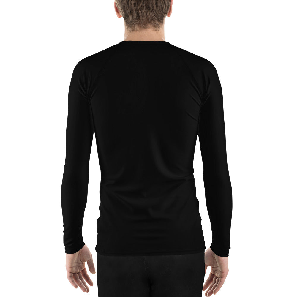 BJJ A Real Jiu Jitsu Hero Men's Brazilian Jiu Jitsu Rash Guard Secondary image