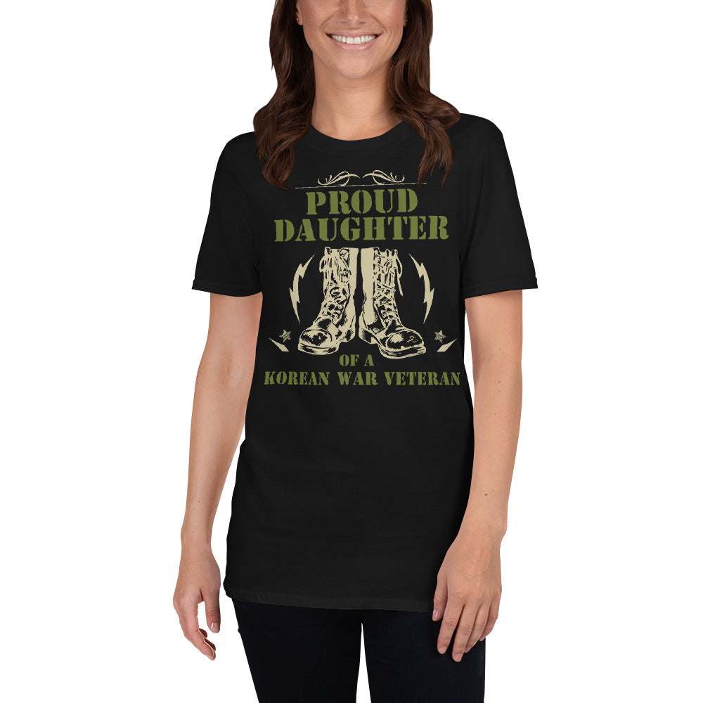 Proud Daughter Of A Korean War Veteran T-Shirt Main image
