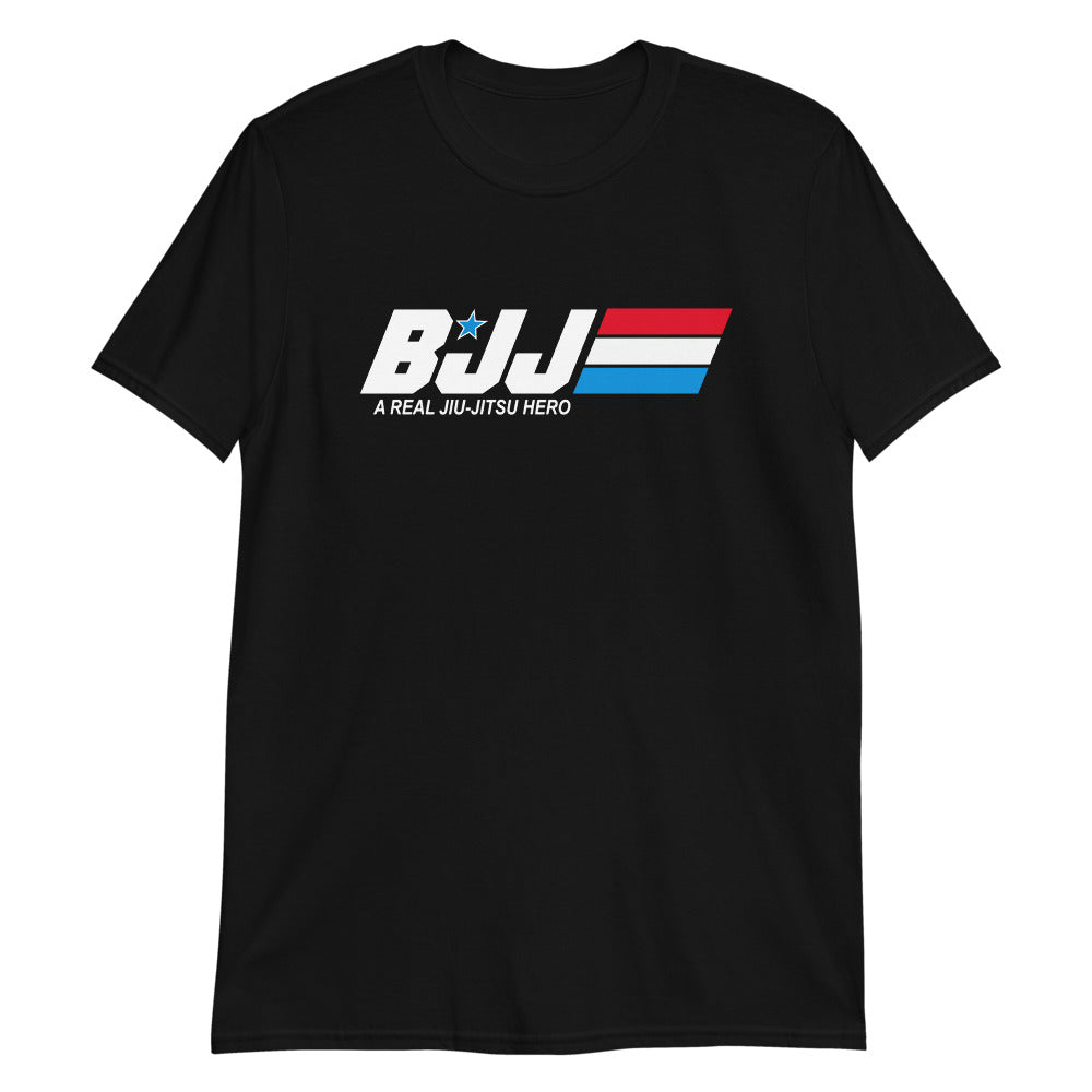 BJJ A Real Jiu Jitsu Hero Unisex Brazilian Jiu Jitsu T-Shirt