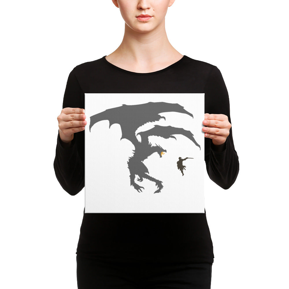 Dragon Fantasy RPG Canvas Print Secondary image
