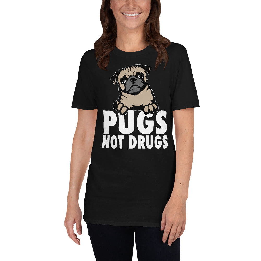 Pugs Not Drugs - Pug Unisex T-Shirt Main image