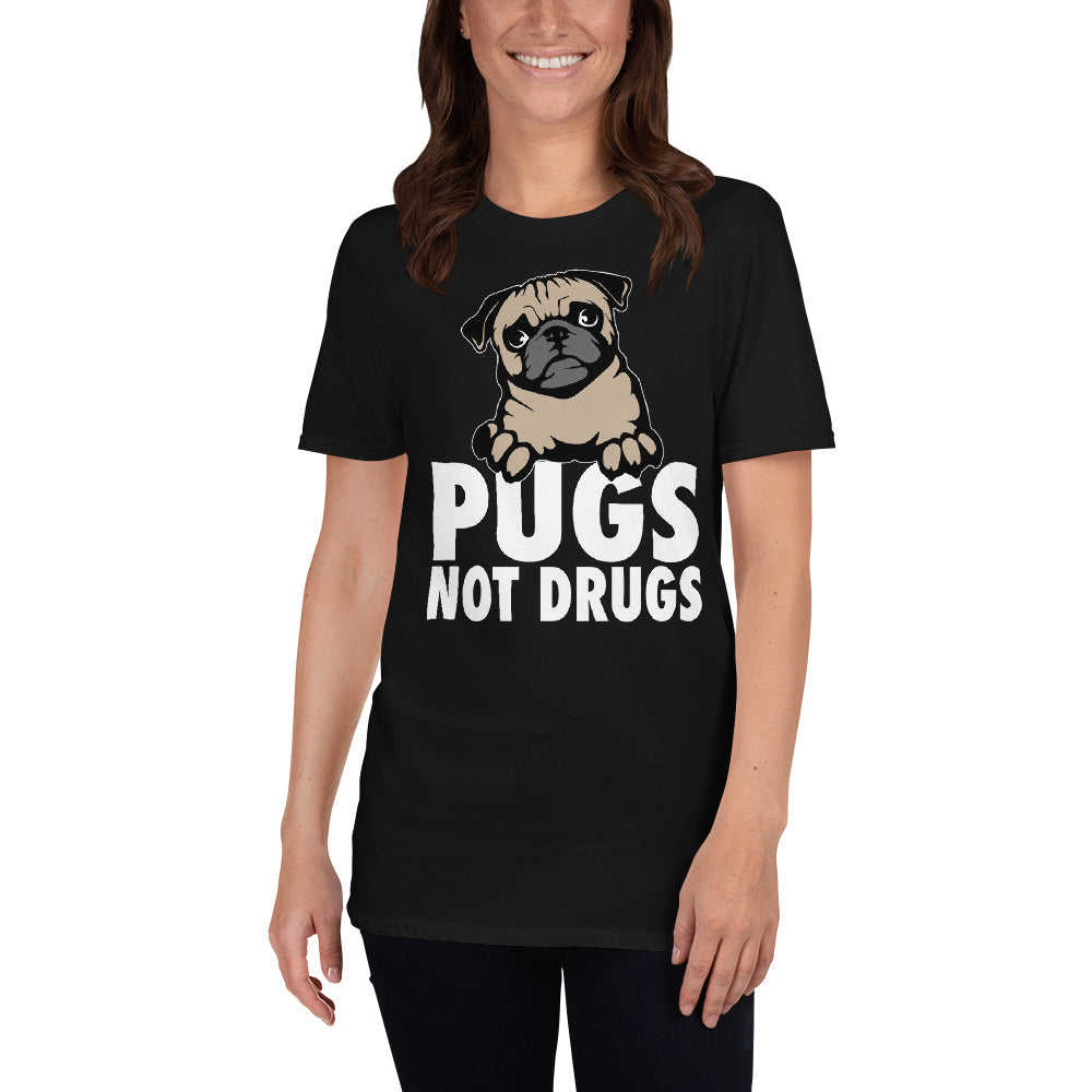 Pugs Not Drugs - Pug Unisex T-Shirt