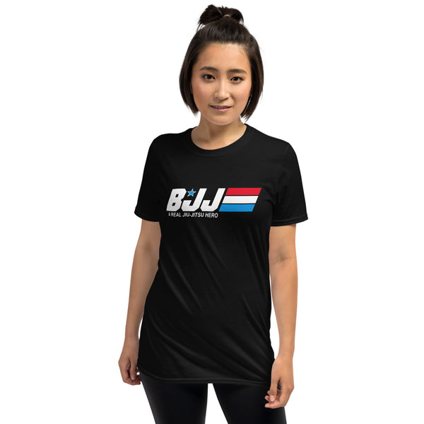 BJJ A Real Jiu Jitsu Hero Unisex Brazilian Jiu Jitsu T-Shirt