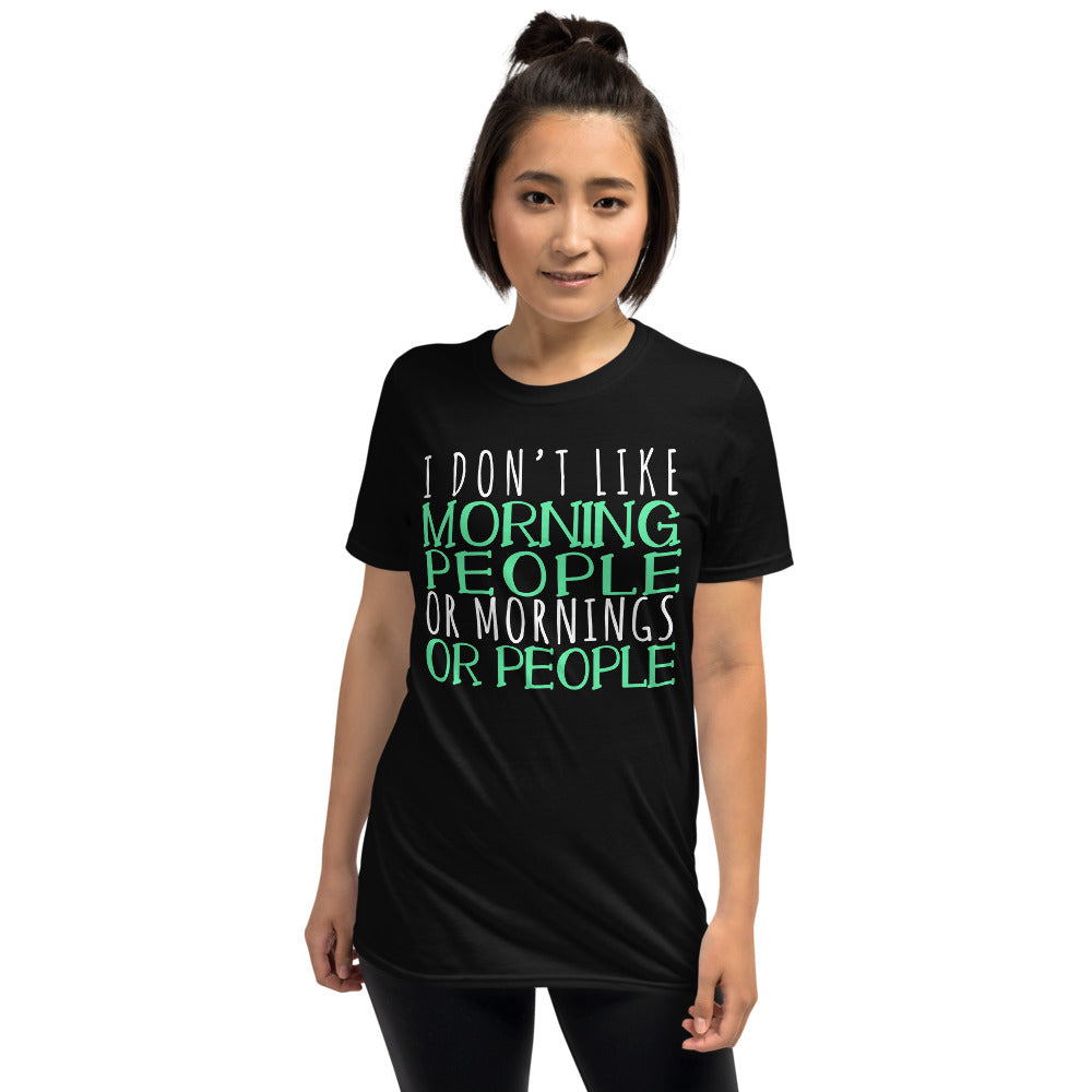 not a morning person shirt