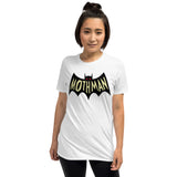 Mothman White Unisex T-Shirt Fallout shirt, Fallout 76 t shirt, fallout merch, fallout 76 merch, fallout 76 shirt, fallout 76 t shirt