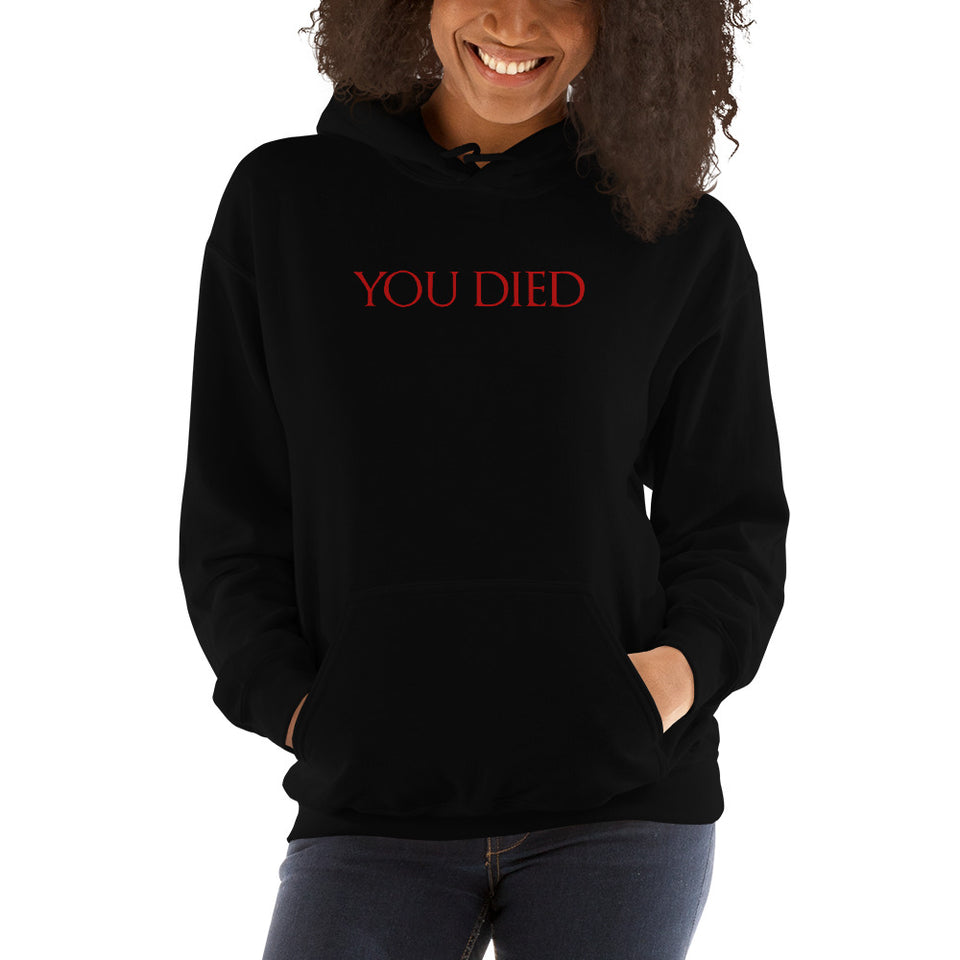 You Died Video Game Unisex Hoodie