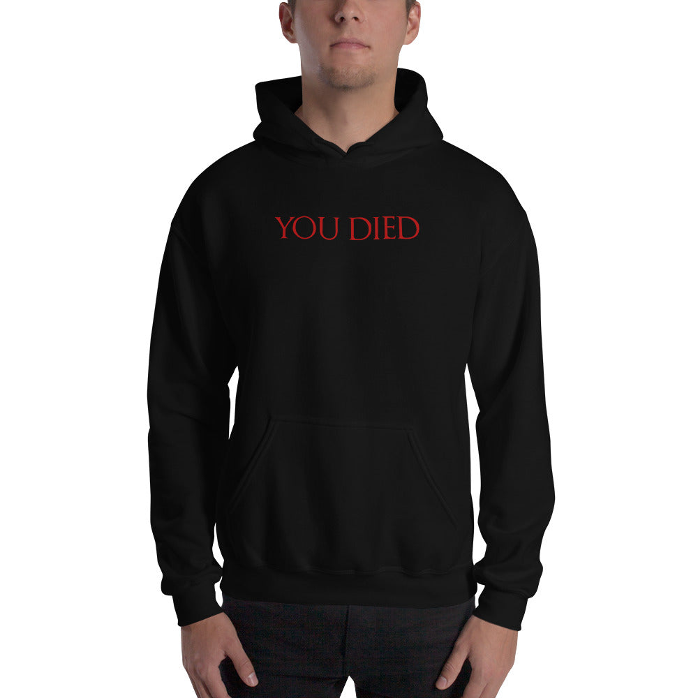 You Died Video Game Unisex Hoodie Main image