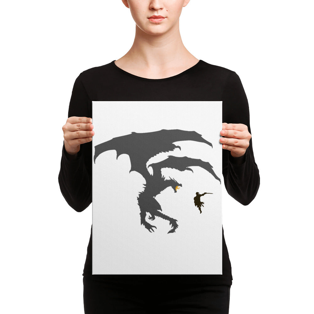 Dragon Fantasy RPG Canvas Print Main image