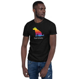 Think Labrador - Dog Lover Dogs Unisex T-Shirt labrador shirt, labrador t shirt, black lab shirt, black lab t shirt, chocolate lab shirt