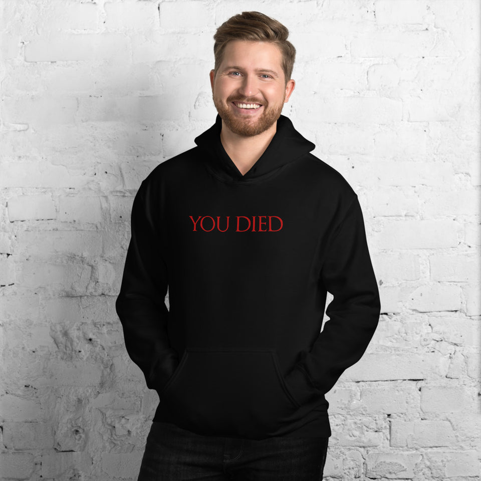 You Died Video Game Unisex Hoodie