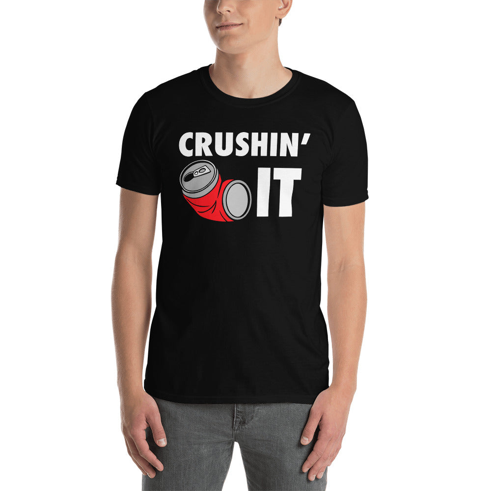 Crushin' It Workout Motivation - Gym Workout Fitness Unisex T-Shirt Secondary image