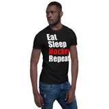 Eat Sleep Hockey Repeat Unisex T-Shirt ice hockey hockey player, hockey shirt, hockey t shirt