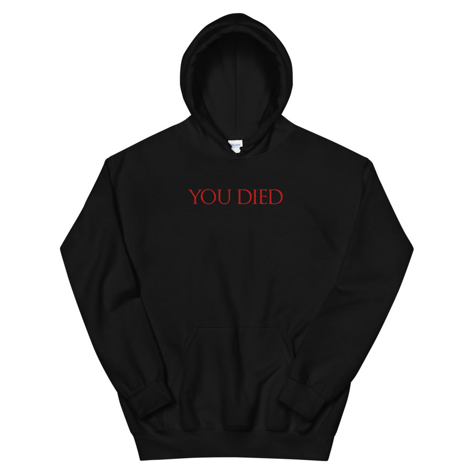 You Died Video Game Unisex Hoodie