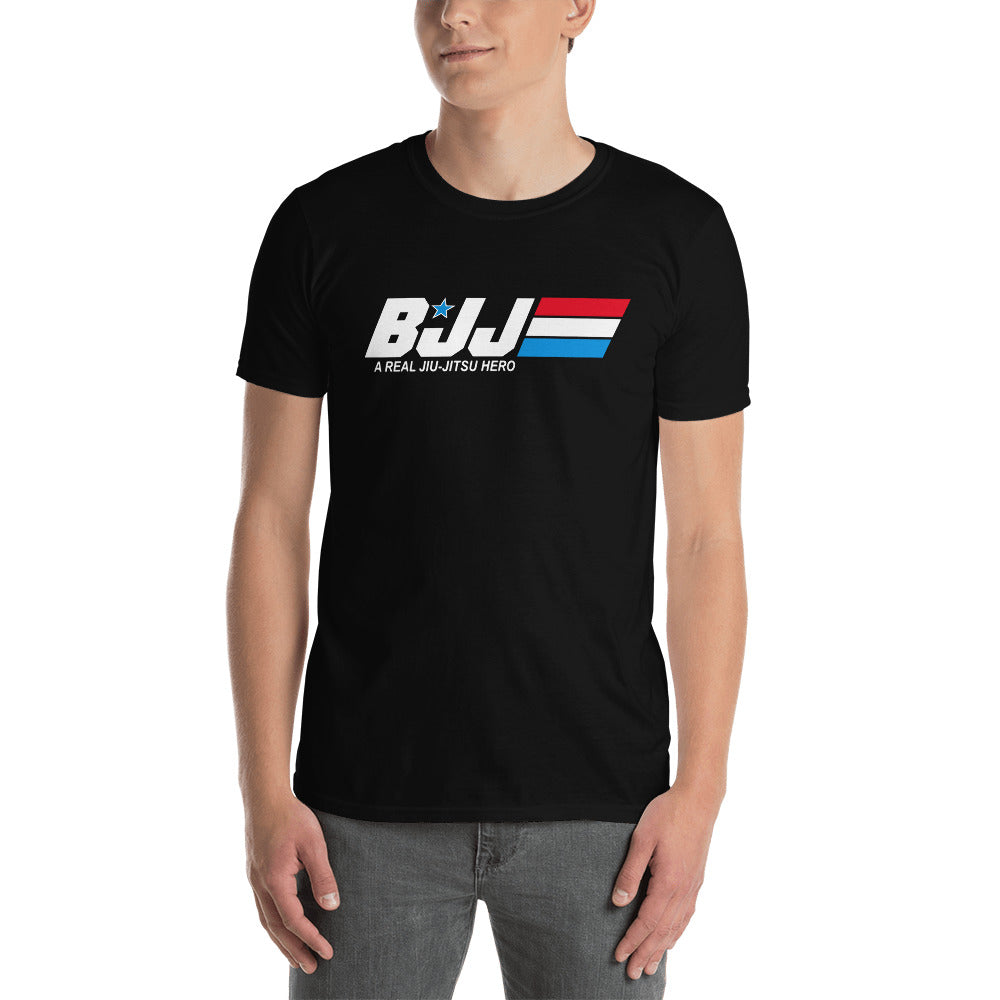 BJJ A Real Jiu Jitsu Hero Unisex Brazilian Jiu Jitsu T-Shirt Main image