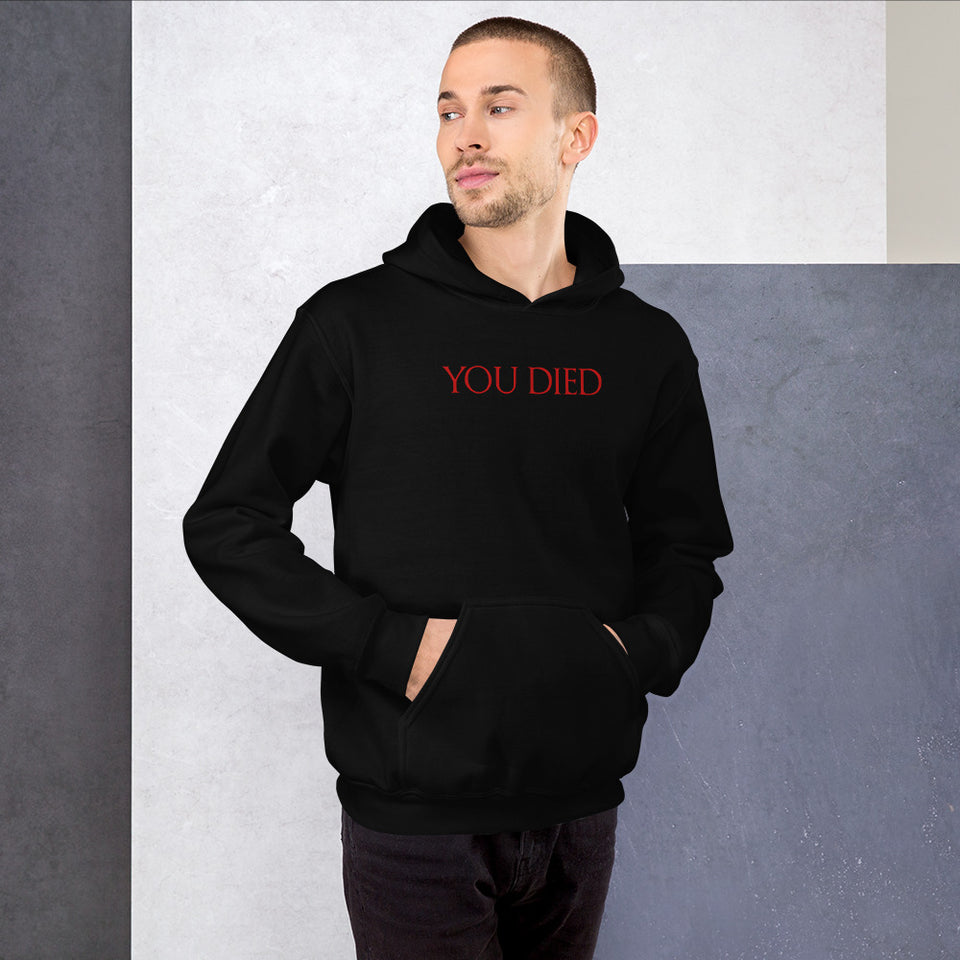You Died Video Game Unisex Hoodie