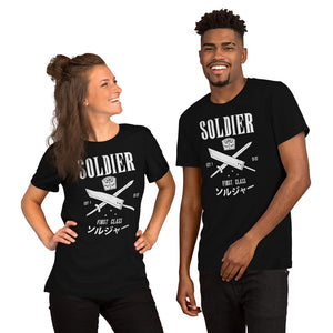 Soldier First Class Premium Unisex T-Shirt Final Fantasy 7, Cloud Strife, FF7, final fantasy shirt, final fantasy t shirt, final fantasy tshirt