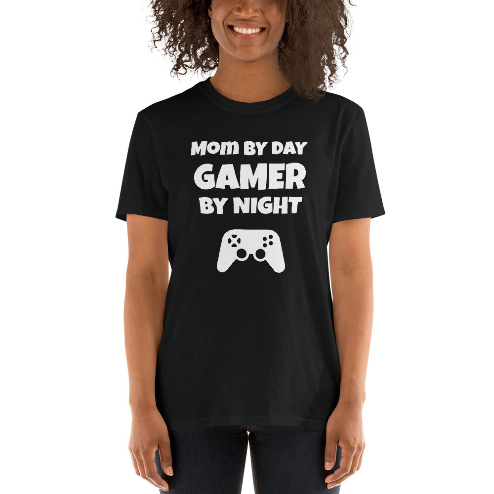Mom By Day Gamer By Night T-Shirt Secondary image