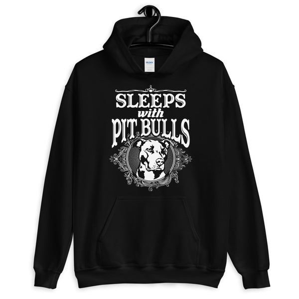Sleeps With Pitbulls Unisex Hoodie