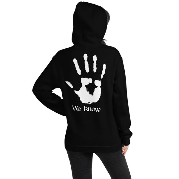 Dark Brotherhood We Know Back Print Unisex Hoodie