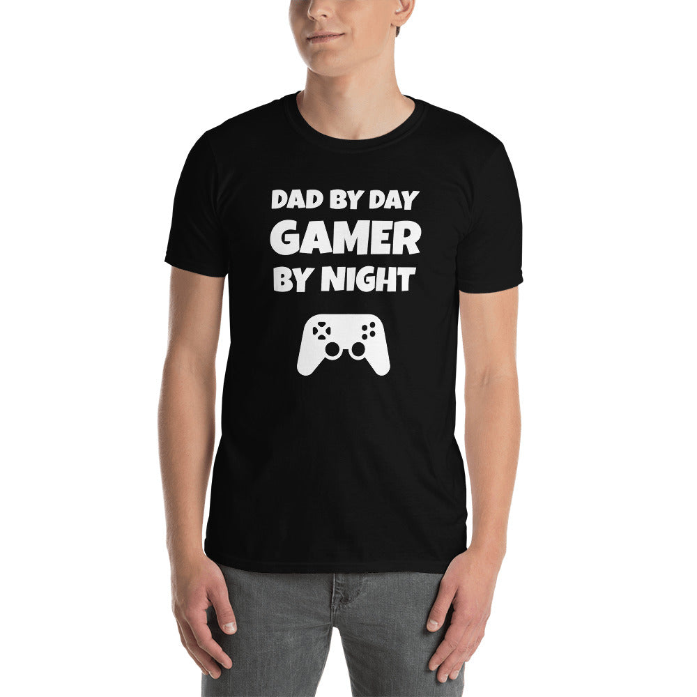 Dad By Day Gamer By Night Unisex T-Shirt Main image