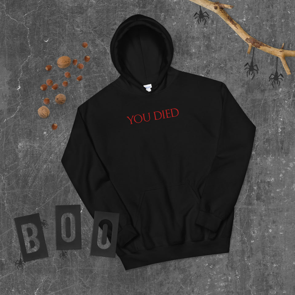 You Died Video Game Unisex Hoodie