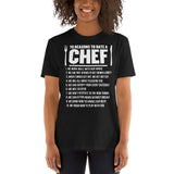10 Reasons To Date A Chef - Chef Unisex T-Shirt chef shirt, chef shirts, chef t shirt,