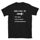 Dad Level 99 RPG Video Game - Fathers Day Birthday Gift T-Shirt