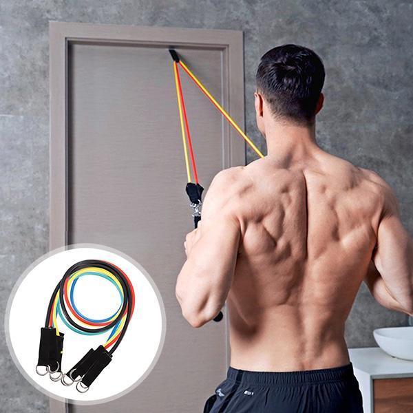 Home Workout Resistance Band Set (11 Pcs)