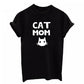 cat mom shirt, cat mom tshirt, cat mom tee shirt,