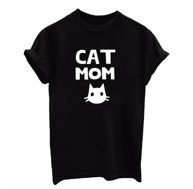 cat mom shirt, cat mom tshirt, cat mom tee shirt,