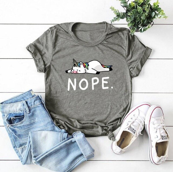Nope Unicorn Women's T-Shirt