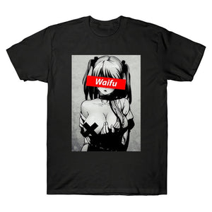 Waifu Shirt Otaku Cute Anime Girl T-Shirt Waifu Shirt Otaku Cute Anime Girl T-Shirt
