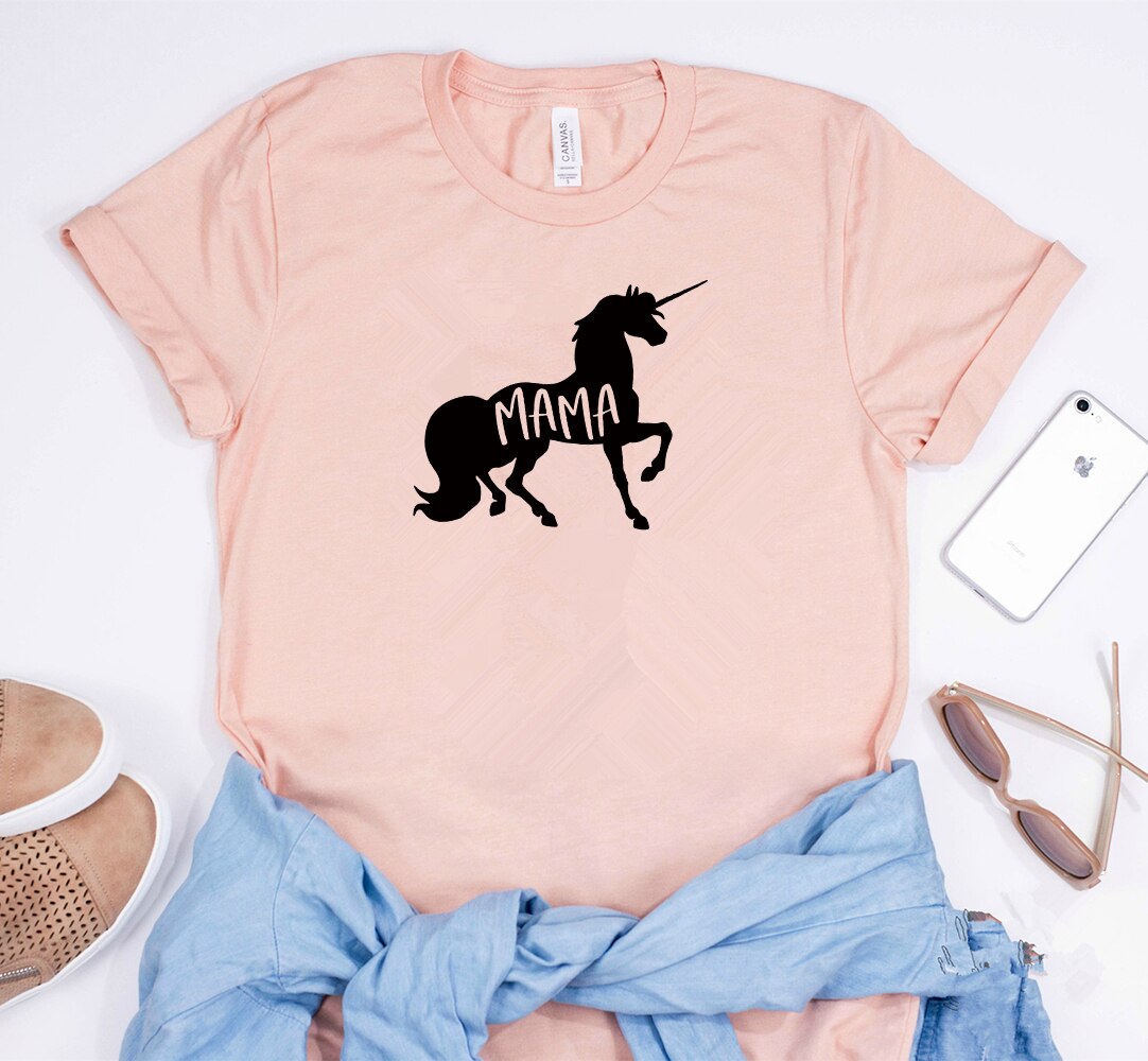 Unicorn Mama Mamacorn T-Shirt Main image