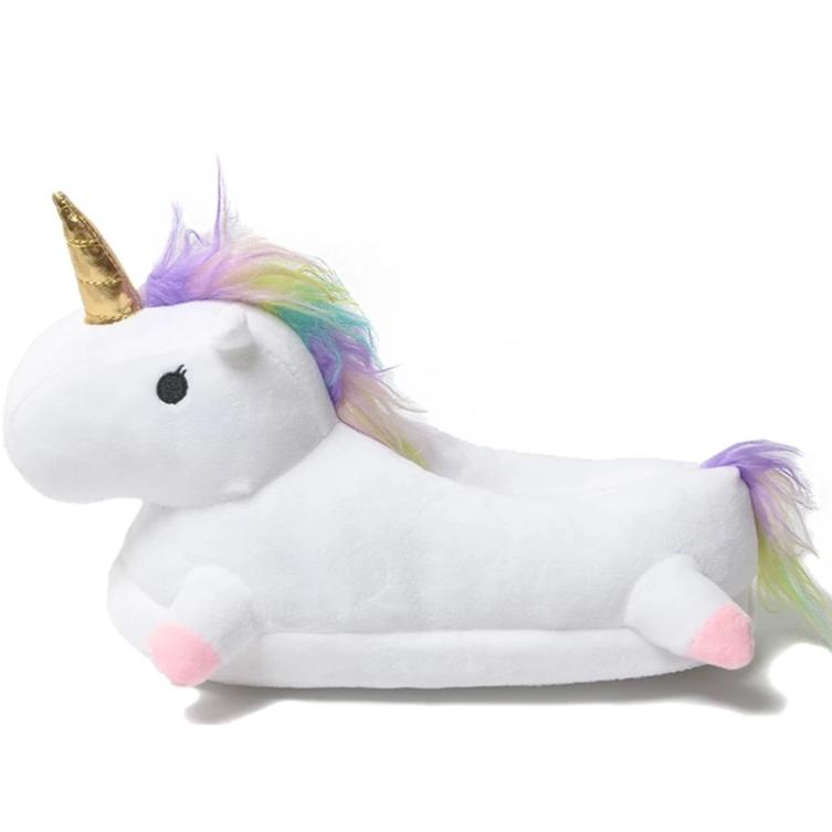 unicorn slippers, girls unicorn slippers, unicorn slippers kids, womens unicorn slippers, unicorn slippers adults Main image