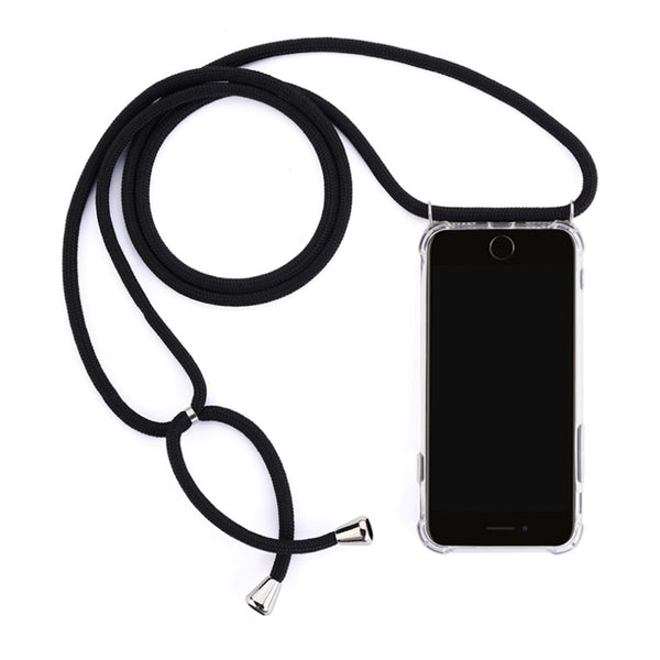 iPhone Crossbody Strap Necklace Phone Case With Lanyard