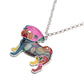 Pug Enamel Necklace