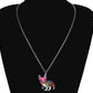 Frenchie French Bulldog Enamel Necklace