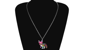 Frenchie French Bulldog Enamel Necklace Frenchie French Bulldog Enamel Necklace