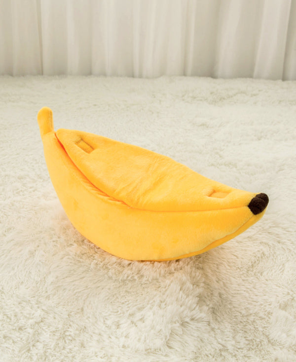 Banana Dog & Cat Bed